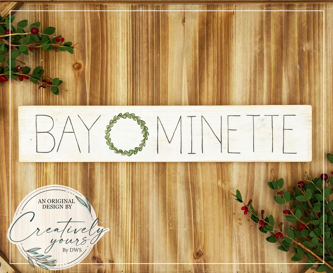 Bay Minette Holiday Sign